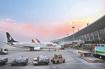 郑州机场年货邮吞吐量突破80万吨