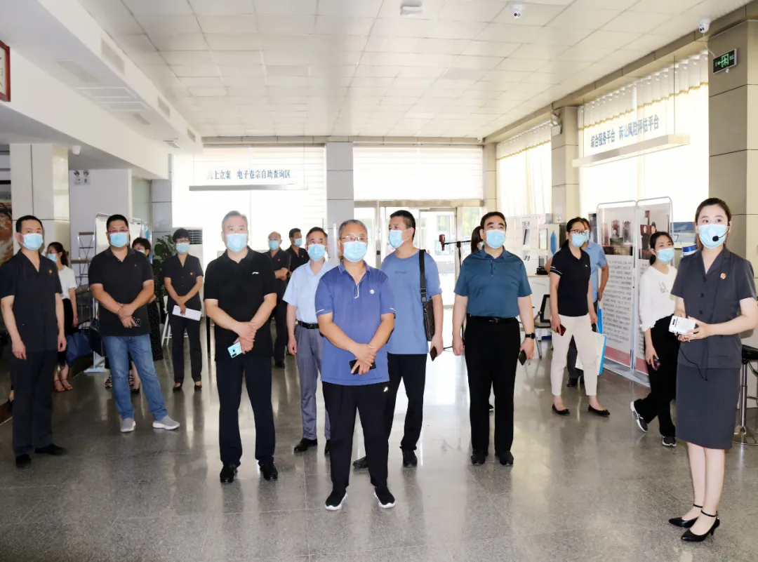 菏泽法院干警到德城区法院参观交流诉源治理工作