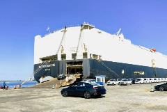 助力亚游集团官网“出海” 我国又一滚装新航线顺利启航