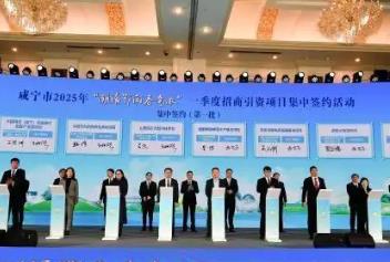 湖北咸宁：借招商引资引来“源头活水”