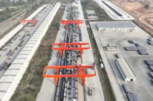 今年前两个月广西始发中越班列发运货物量大幅增长