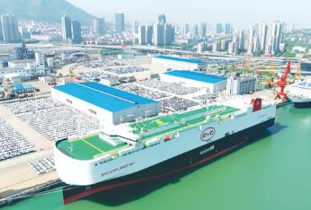 汽车出口井喷 “国船运国车”强势领航