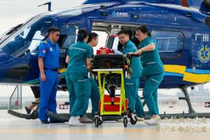 构建低空医疗救援网，广州已建立26条无人机运输航线、17家医院设直升机起降点