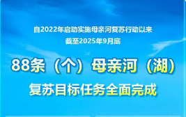 让更多河流恢复生命、流域重现生机——水利部介绍母亲河复苏行动成效