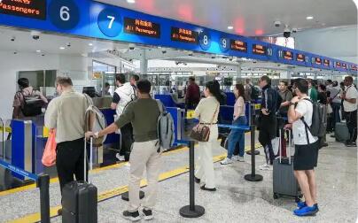 广州空港口岸2025年客流已超1471万人次 突破去年总量