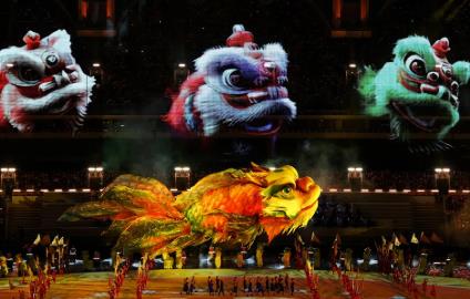 舞狮入全运，一场传统文化的“醒”与“兴”